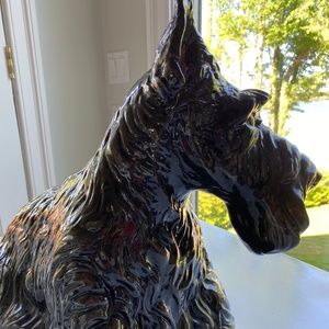 Rare Huge Vintage Scottie Dog Glass eyes
